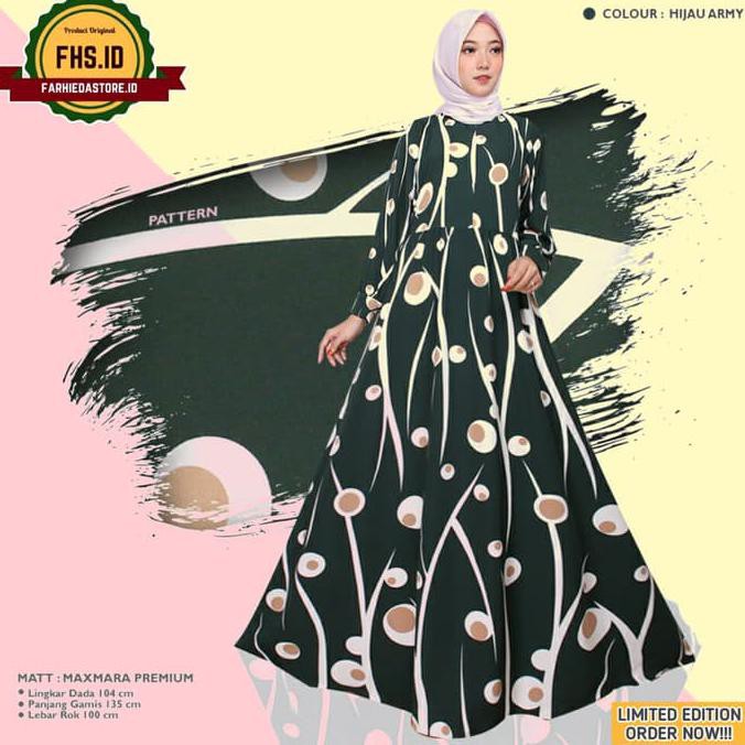 30+ Ide Keren Baju Gamis Terbaru 2020 Di Shopee