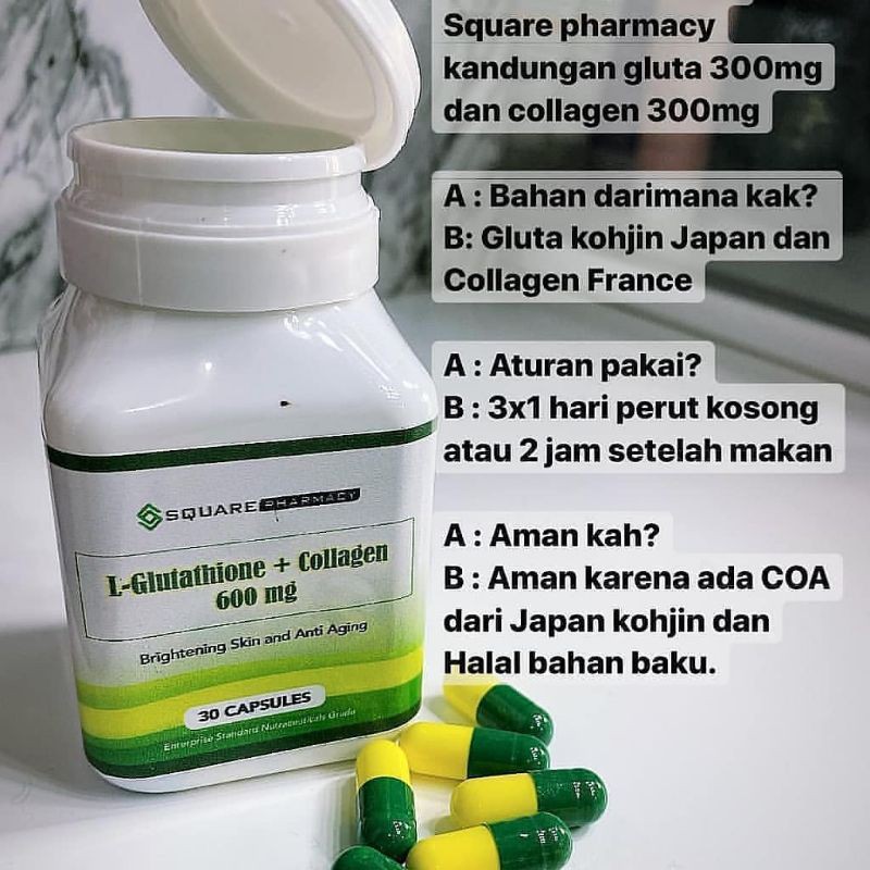 L- Glutathione premium 1 botol