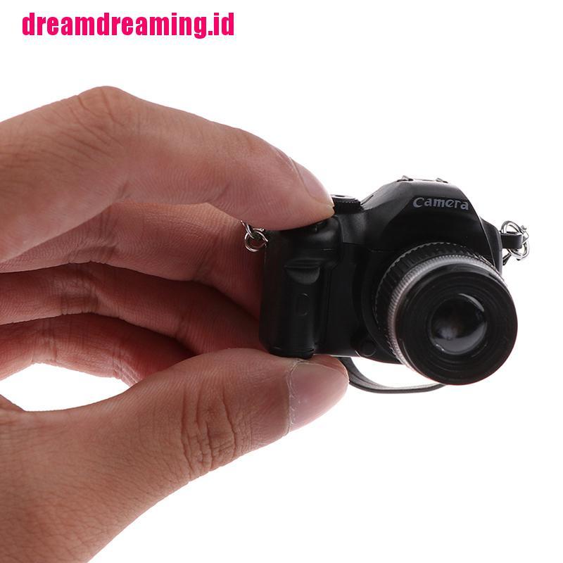 1pc Miniatur Kamera Digital SLR Mini Untuk Rumah Boneka