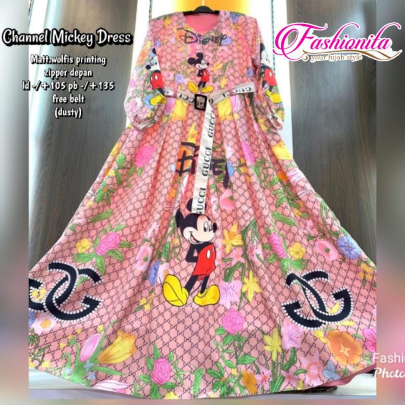 MJ CHANNEL MICKEY DRES