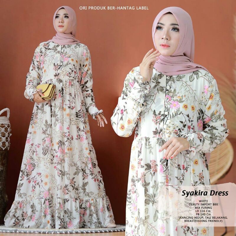 Gamis syari premium ori berlabel