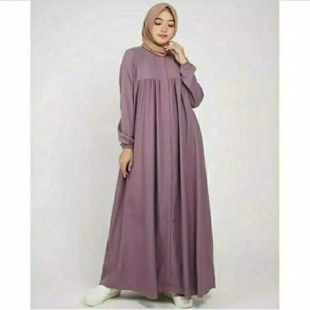 Gamis Lebaran Daily Basic Babydoll Jumbo