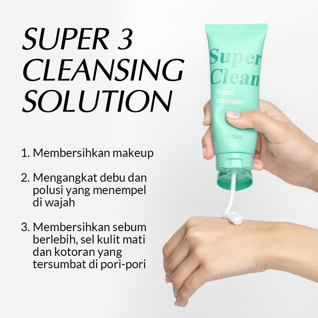 Nacific Super Clean Foam Cleanser