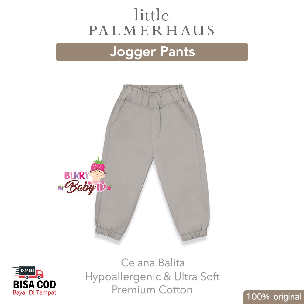 Little Palmerhaus Jogger Pants Celana Bayi Anak Jogger Berry Mart