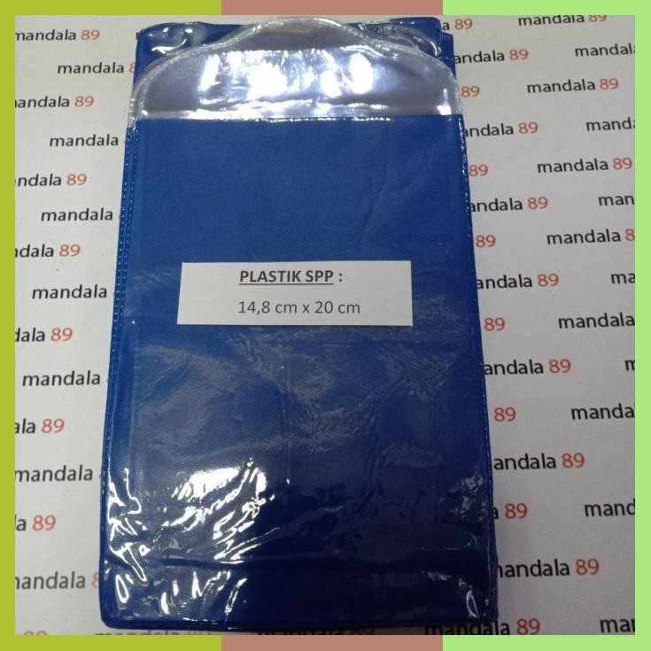 

Plastik Spp , Kartu Bayaran. 14.8 X 20 Cm Biru