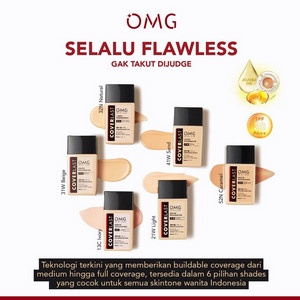 OMG  Oh My Glam Coverlast Liquid Foundation 25ml