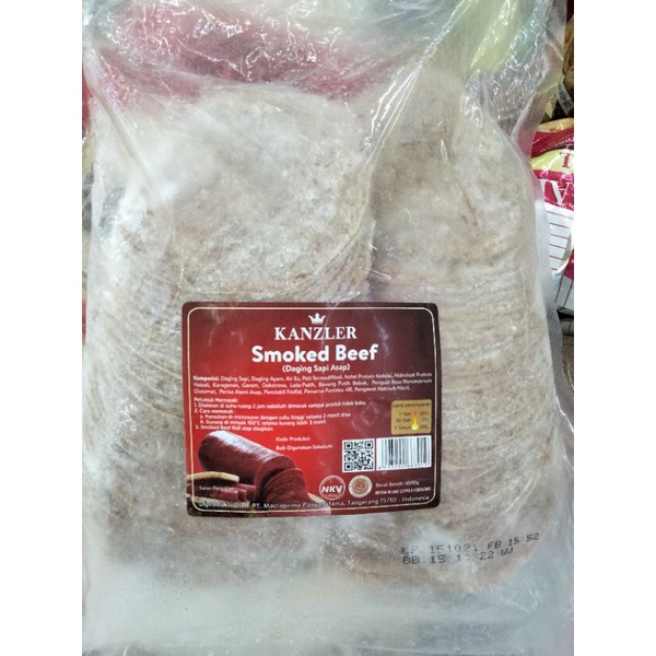 Daging sapi asap 1kg