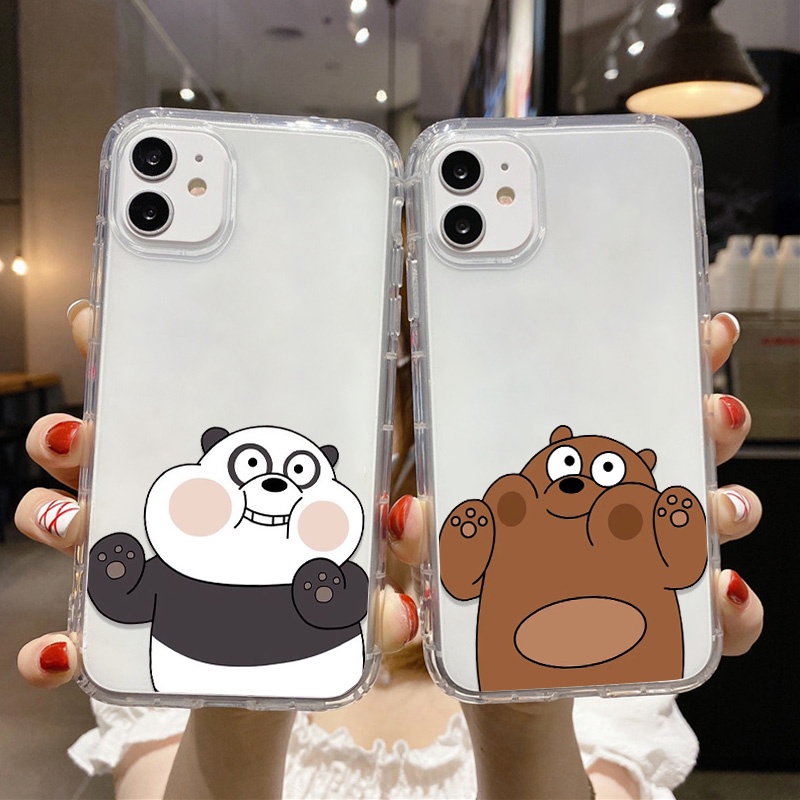 Casing Samsung A32 A52 A72 A53 A71 A73 A750 A7 2018 A33 A31 A51 A52S A03 A13 A12 A21 A50S A30 A50S Motif Naughty Bears