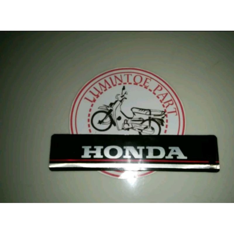 Emblem mesin bak kopling gl100 cdi - gl pro series original