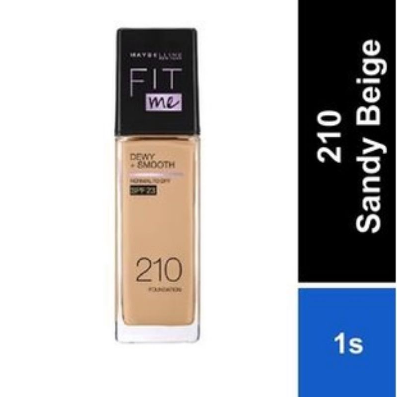 Maybelline Fit me Matte + Poreless LiQuid Foudation 18 gr Dewy +Smooth Foundation spf 23 30ml