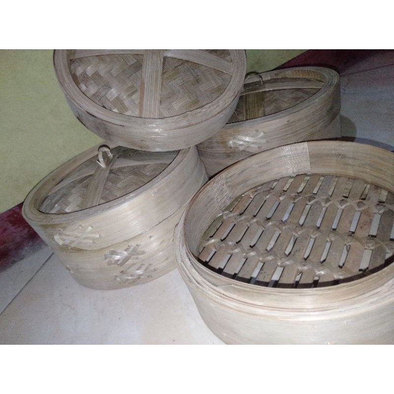 KLAKAT BAMBU HONGKONG KELAKAT HONGKONG KUKUSAN DIMSUM UK 25cm