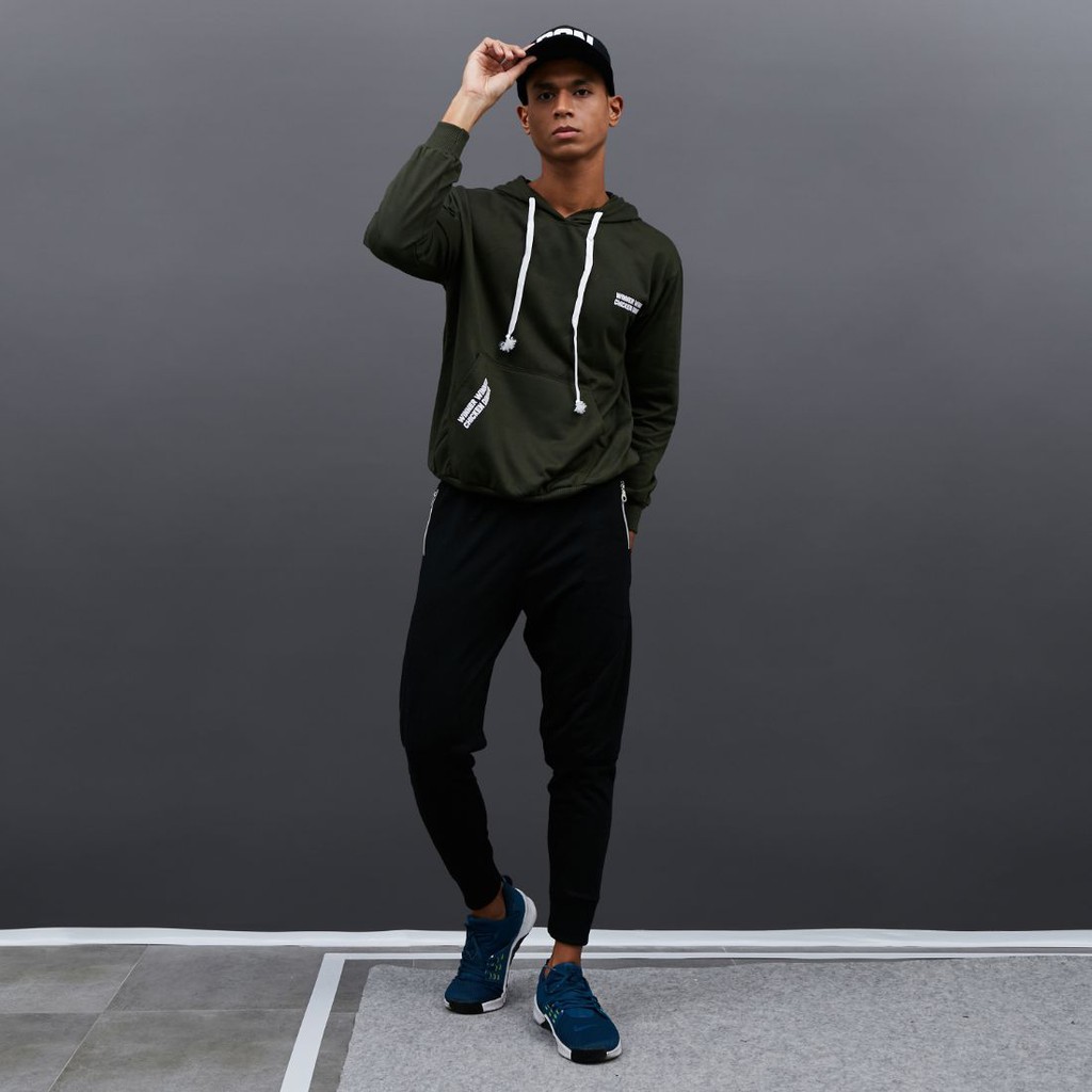 DONSON Sportswear Hoodie Premium Babyterry Winner Army