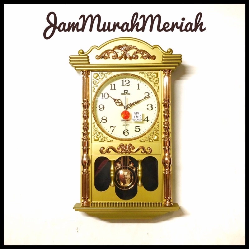 Jam Bandul Klasik Mirado 935