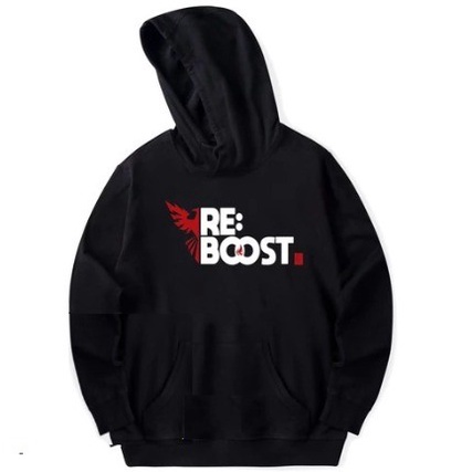 JAKET DISTRO JKT48 RE:BOOST REBOOST JKT 48 POLOS CUSTOM MURAH KUALITAS BERKELAS