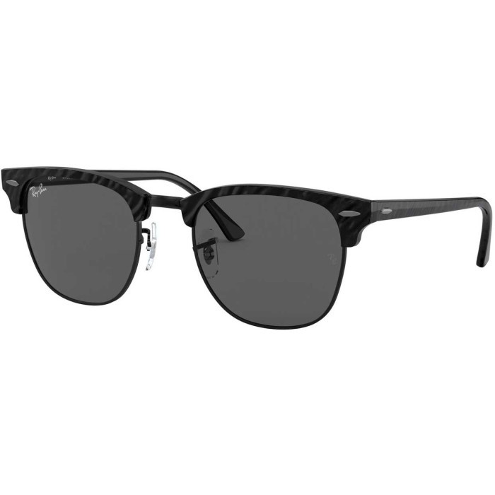 Jual Ray Ban Sunglass Clubmaster Rb 3016f 1305b1 Wrinkled Black W Dark Grey Indonesia Shopee Indonesia