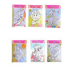 

GW-mewarnai cat air sedang mainan anak edukasi magic painting