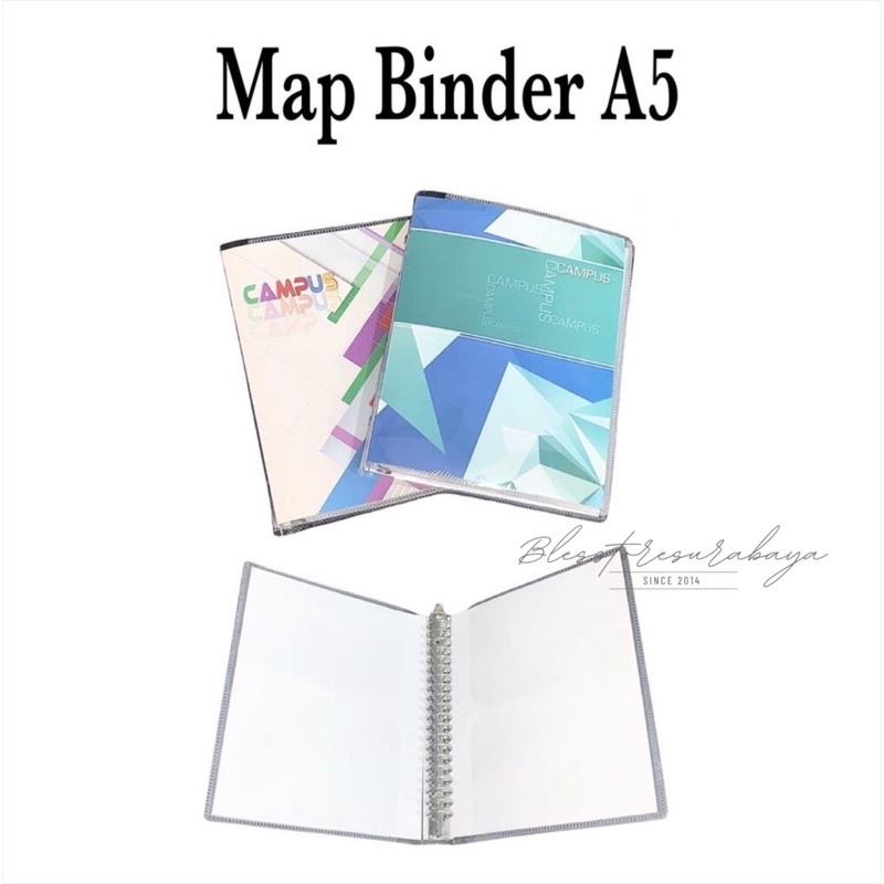 

[BS 773] Map Binder A5 Kampus / Binder Kosong / Buku Note Campus