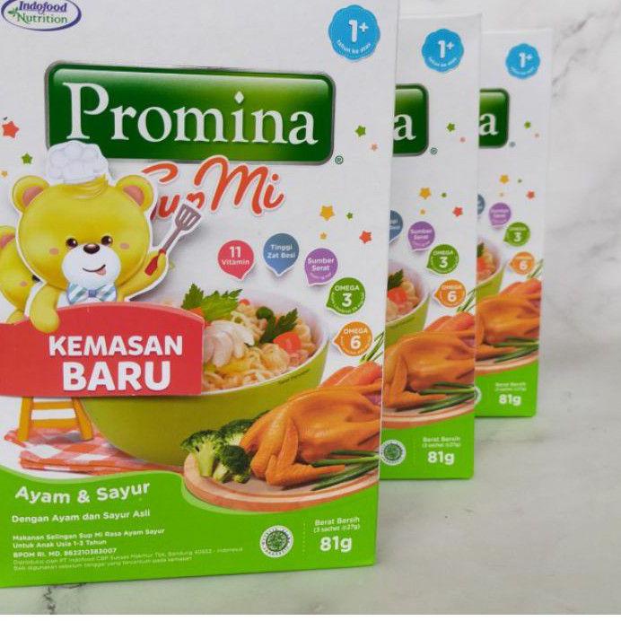 

❤[Layak Dibeli!!!]❤ Promina sup mi ayam dan sayur dengan ayam dan sayur asli box 81gr produck vyralral