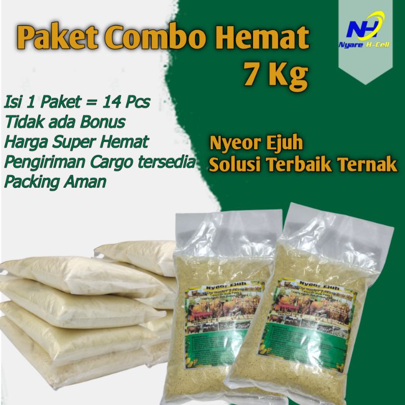 PAKET 7KG JAMU SAPI NYEOR EJUH EXTRA GULA JAMU PENGGEMUK SAPI JAMU TERNAK NYEOR EJUH OBAT CACING SAP