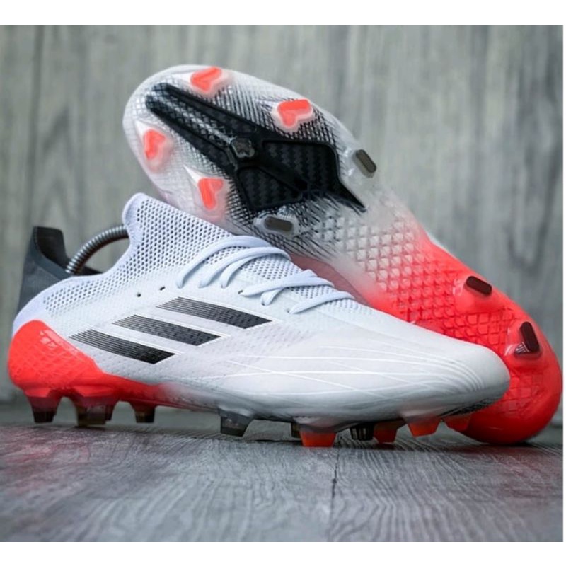Sepatu Bola Adidas X Speedflow White Red