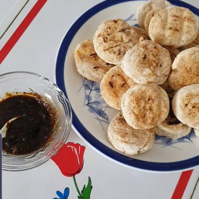 

Pempek Panggang Sambal Ebi