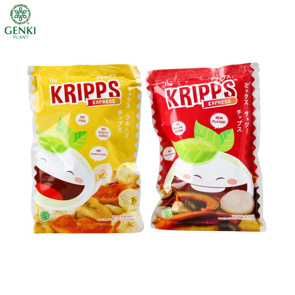 

The Kripps Keripik Sayur / Buah Express - 32 g