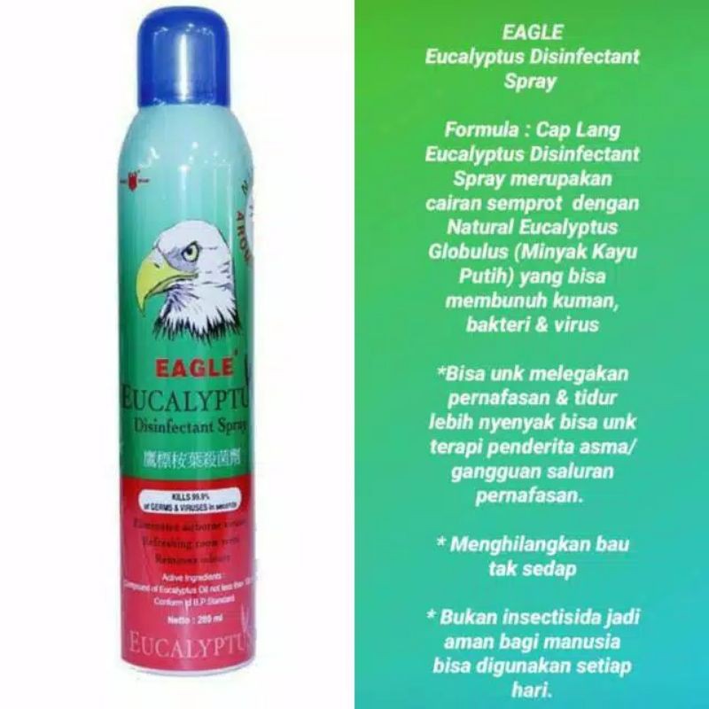 Caplang Eagle Eucalyptus Disenfectan 500 Ml