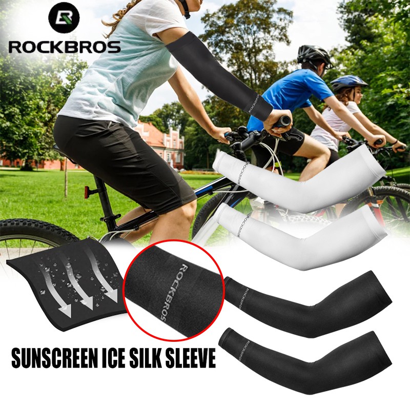 Original Rockbros Sarung Tangan Pelindung UV Untuk Sepeda / Golf // Cool / Modis / Populer