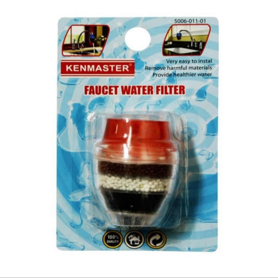 Filter Air Carbon Active 3L / Saringan Air Kran / Kenmaster Water Filter