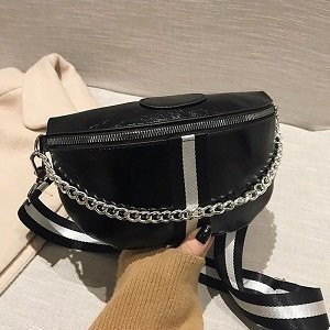 LT 1236 RISCE TAS WAISTBAG 2 TALI IMPORT WANITA CEWEK PEREMPUAN JAKARTA BATAM