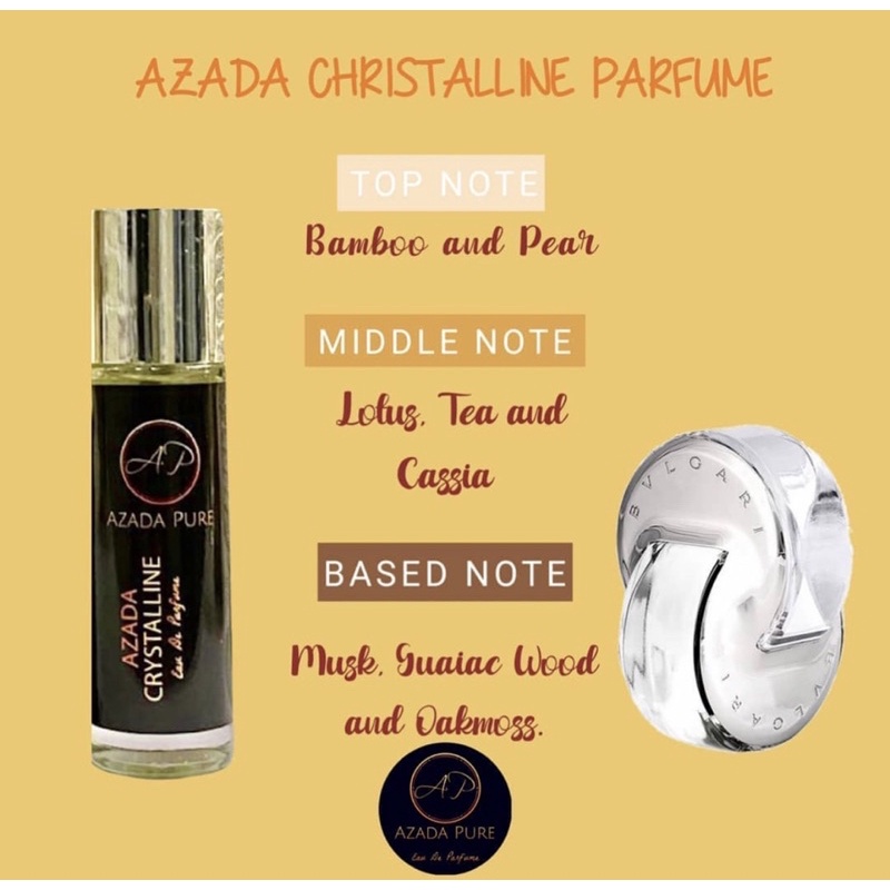 Azada Pure Crystalline Parfum for Woman