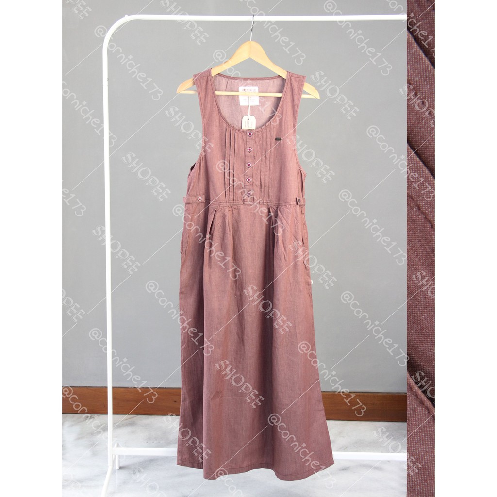 Corniche Imelda Overall Merah Bata - TH501350