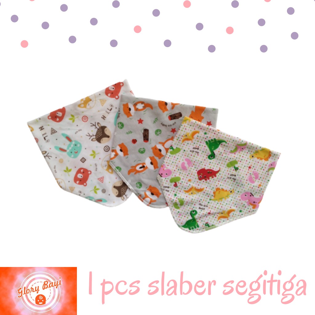 Celemek Bayi | Celemek segitiga | Slabber Bayi