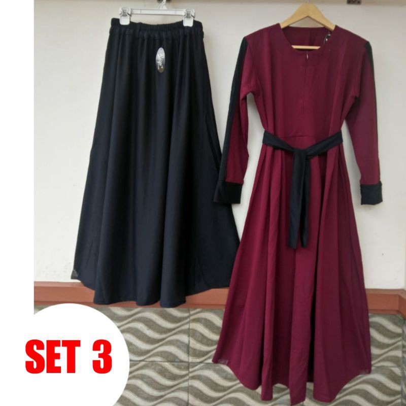 100% REALPICK SETELAN LONG TUNIK ELIZABET ORIGINAL RIZQI COLLECTION