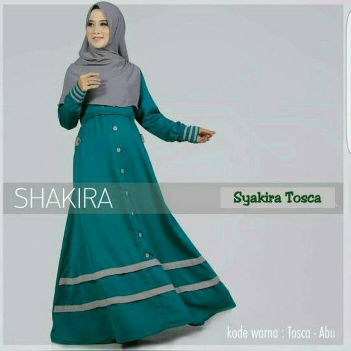Pakaian Muslim terbaru : New Syakira Toska