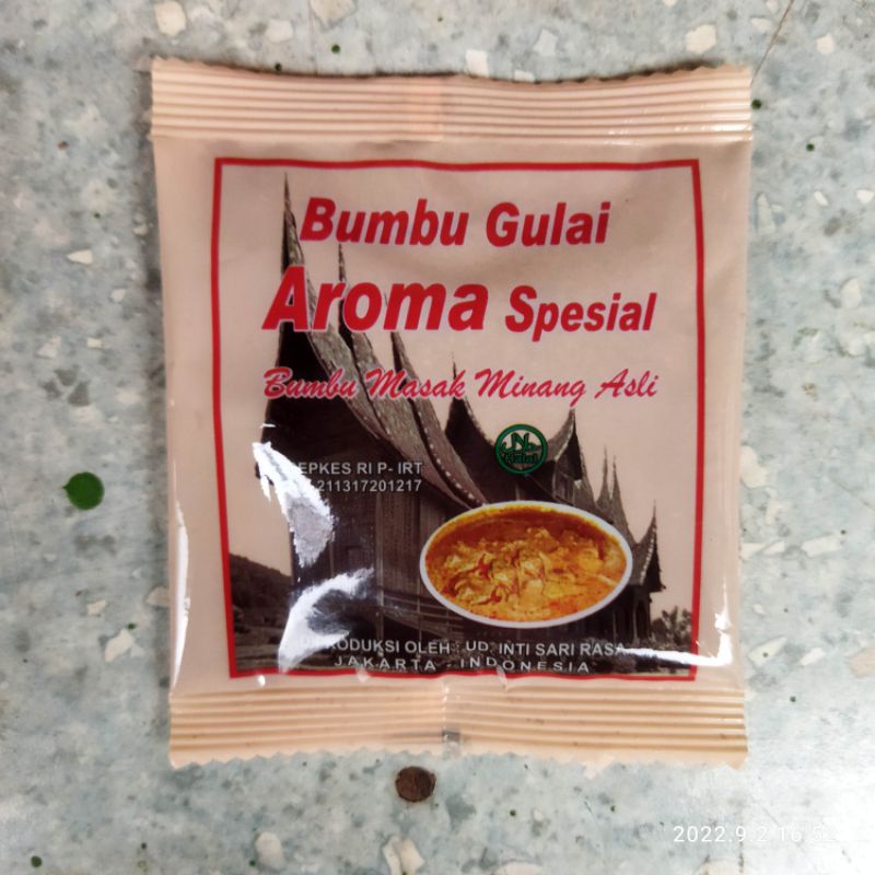 Bumbu Gulai Aroma Spesial Minang Asli