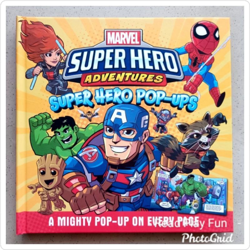 Marvel Superhero Awesome Pop-Ups Book (An Amazing Pop-Up On Every Page)