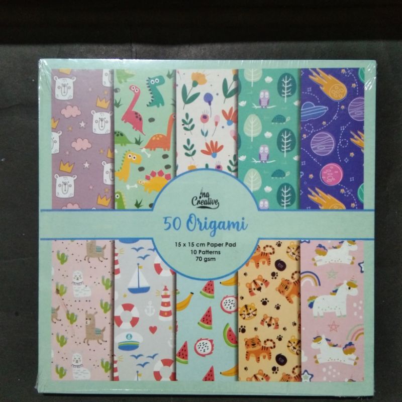 

ORIGAMI MOTIF 15x15 LUCU ISI 50 LEMBAR