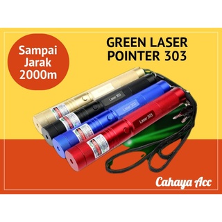 Green Laser Pointer 303 / Green Laser Lampu Led