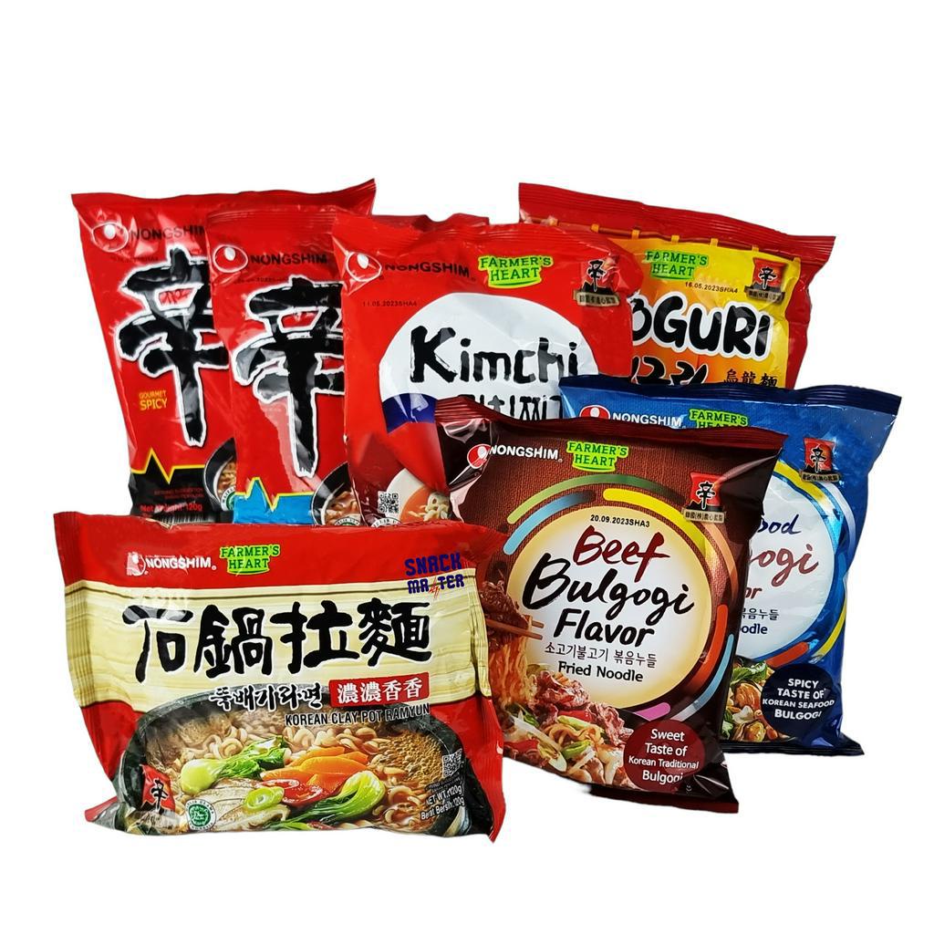 

NONGSHIM- Netto 120gr (Shin Ramyun, Shin Ramyun Shrimp, Kimchi, Claypot, Neoguri Udon)