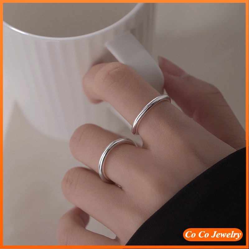 Cincin Desain Coco Bahan S925 Silver Untuk Wanita