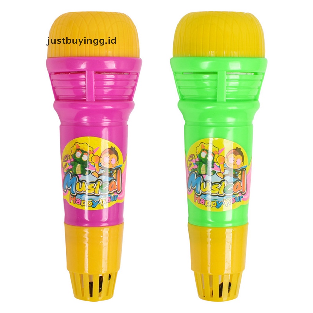 Justbuyingg.Id Mainan Microphone Echo Pengubah Suara Untuk Hadiah Ulang Tahun Anak 0-0 - 0 &quot;