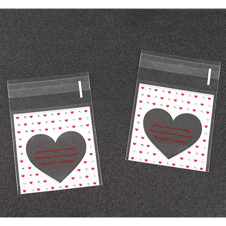 

Plastik Fancy Cookies - Kue - Permen - Accessories Love Dots 10x10