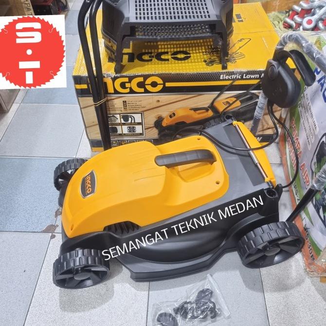 LM385 MESIN BABAT RUMPUT DORONG LISTRIK LAWN MOWER 1600 W INGCO LM 385