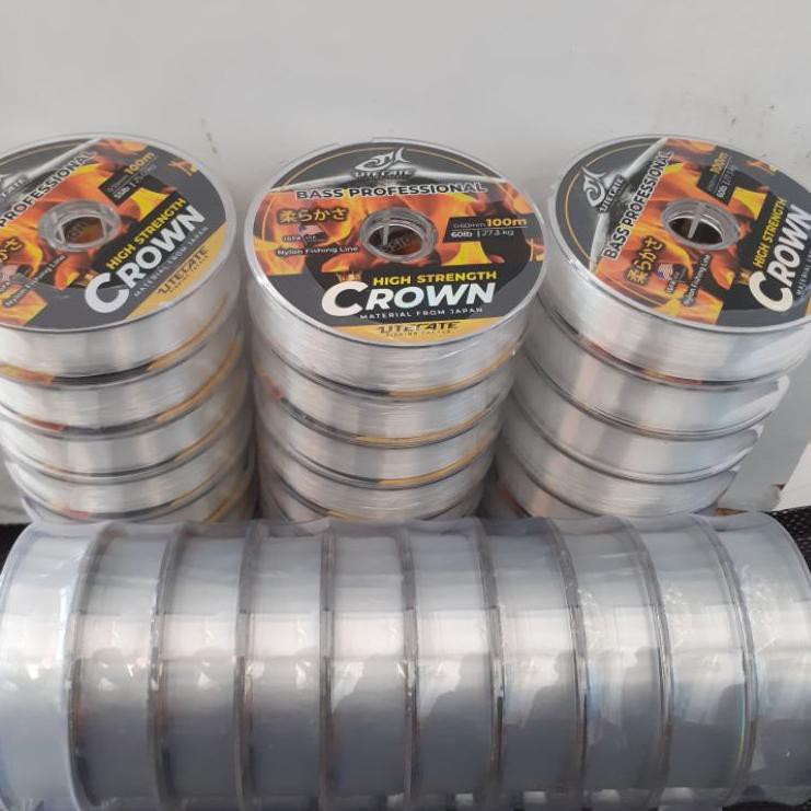 Senar Pancing 100m  connecting IGFA Snapper Crown Nylon Fishing Line .