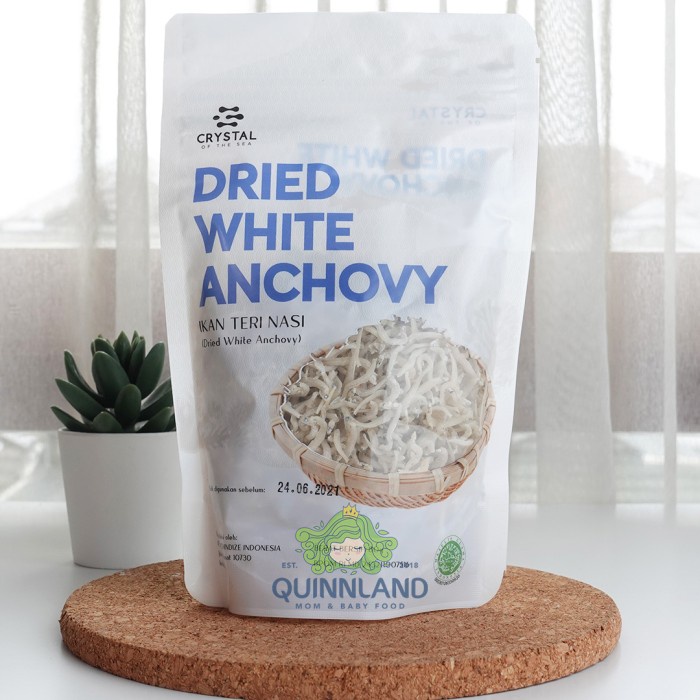 

NEW Dried White Anchovy 80gr - Crystal Of The Sea