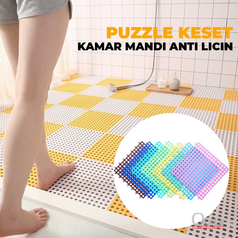 KARPET / KESET LANTAI KAMAR MANDI ANTI LICIN 30X30CM OLL-1161