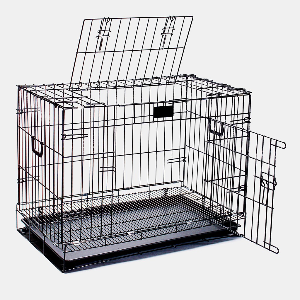Kandang  Besi Lipat Tebal Size XL (92cm x 56cm x 66cm) Kucing / Anjing / Kelinci-3