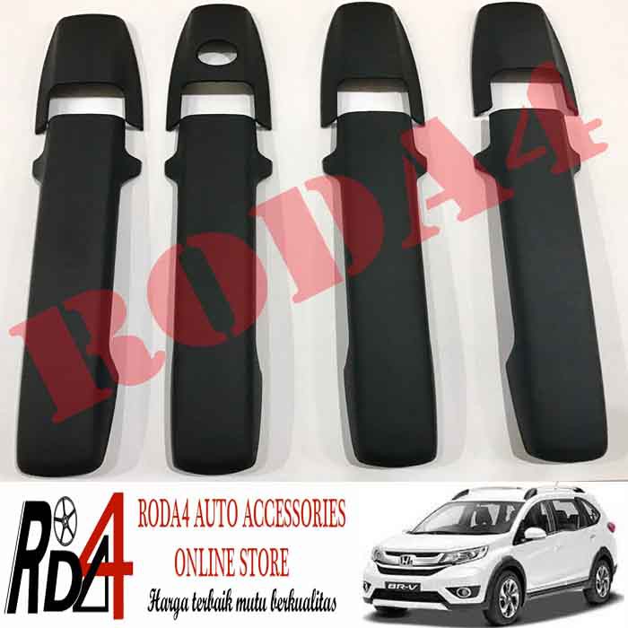 Cover Handle - Gagang Pintu Samping BRV Hitam Dop - Black Doff