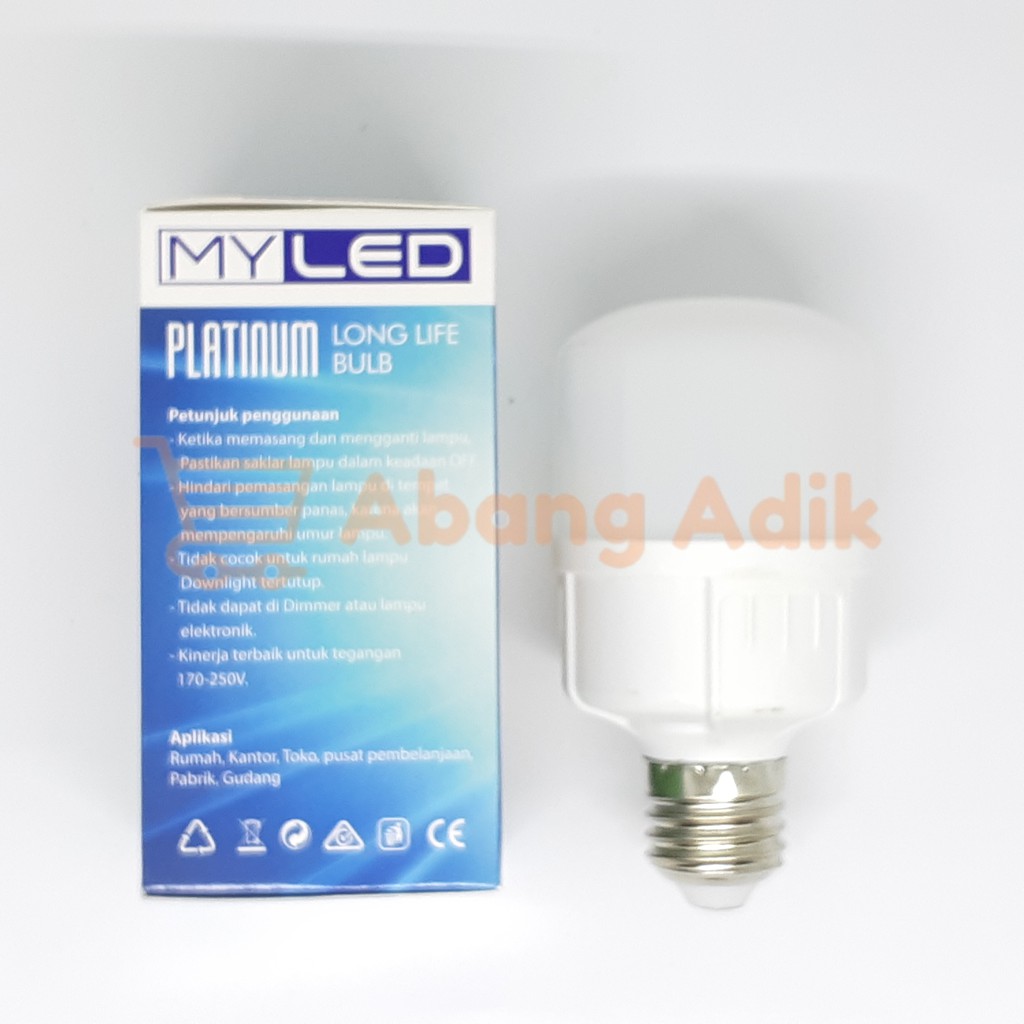 MyLED platinum 10w Lampu My LED Bulb Murah 10 watt w daylight putih